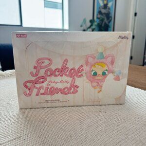 NEW IN BOX Baby Molly Pocket Friends Series Vinyl Plush Pendant Whole Set